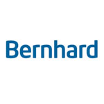 A logo for Bernard, a construction company. Bernard uses Contelligence to look up EMR and other safety record data on subcontractors.